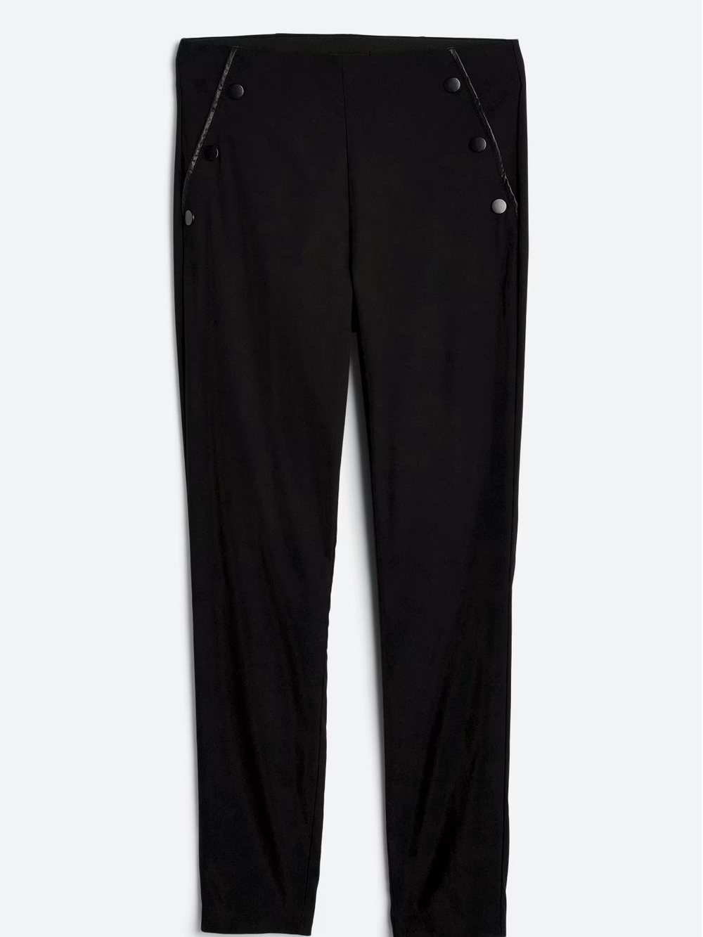 Violets & Roses Ankle-Length Ponte Pants - Picture 5 of 5
